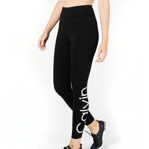 Calvin Klein – Calvin Logo – Women Leggings - BLACK/WHITE
